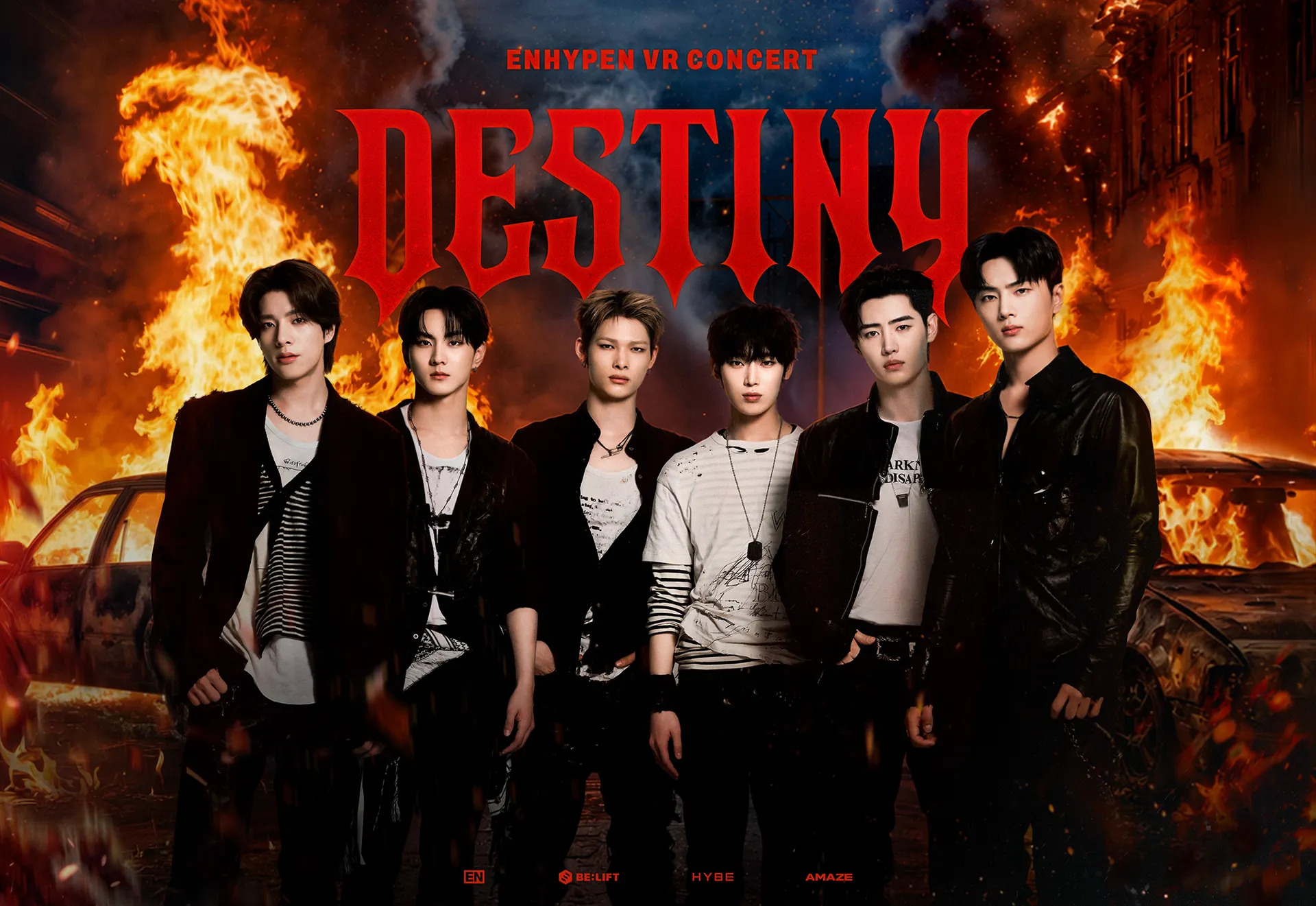ENHYPEN DESTINY · VR CONCERT 공식 공연 이미지